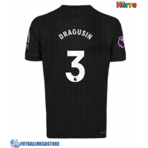 Fotballdrakt Herre Tottenham Hotspur Radu Dragusin #3 Bortedrakt 2025-26 Kortermet